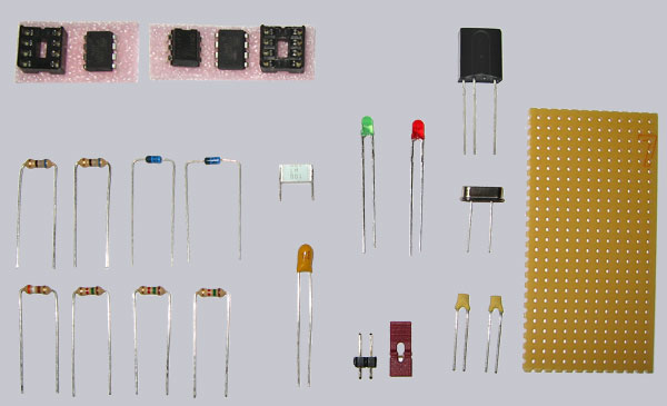 These parts are necessary to solder the new usb ultra ir receiver ...